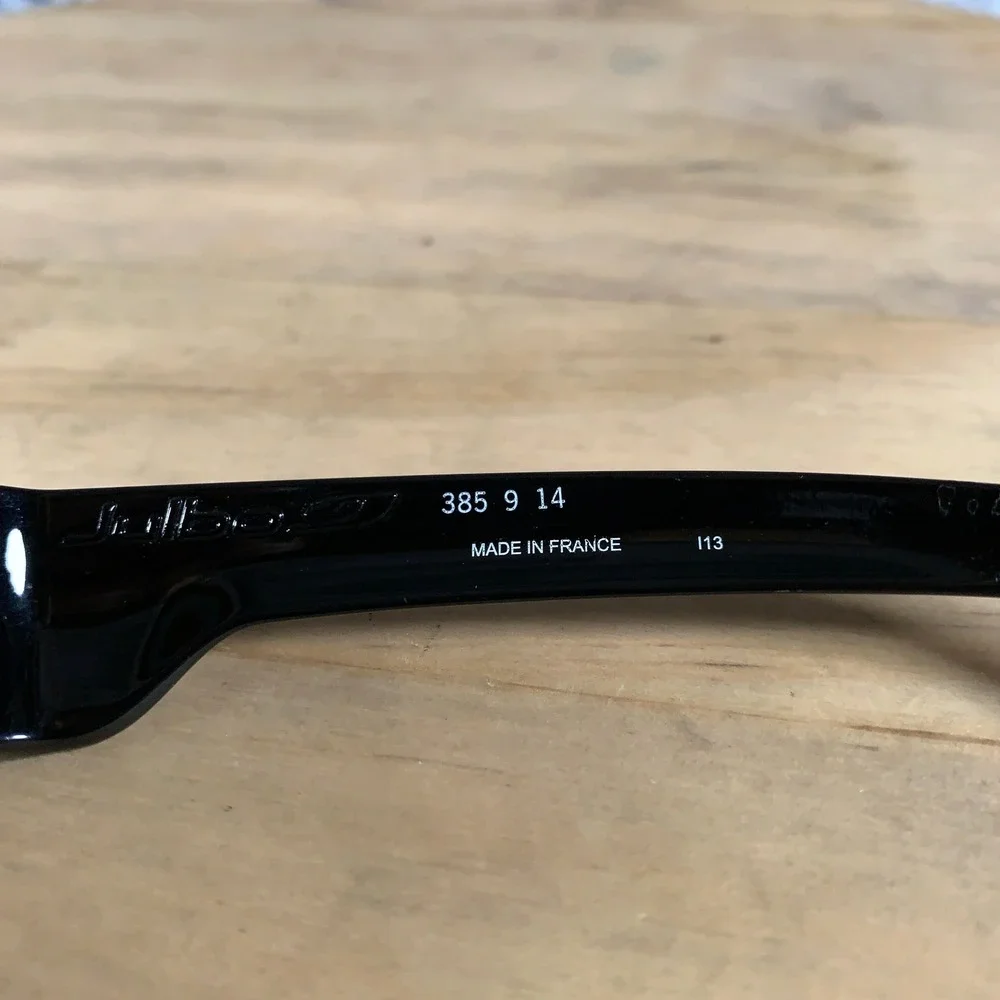 Julbo Wall Sunglasses Unisex One Size Black Polarized Wrap Sport Made in France